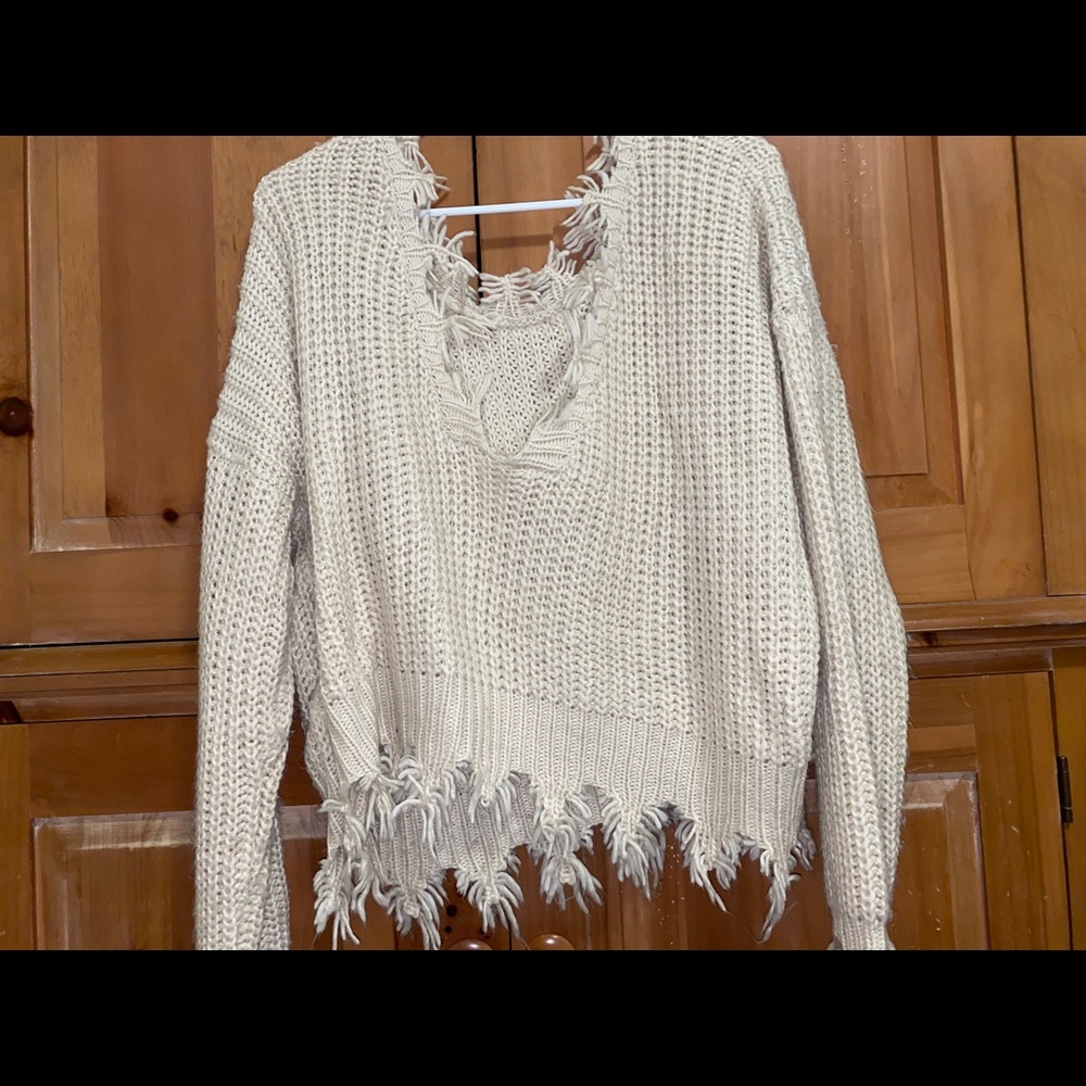 Fringe Sweater